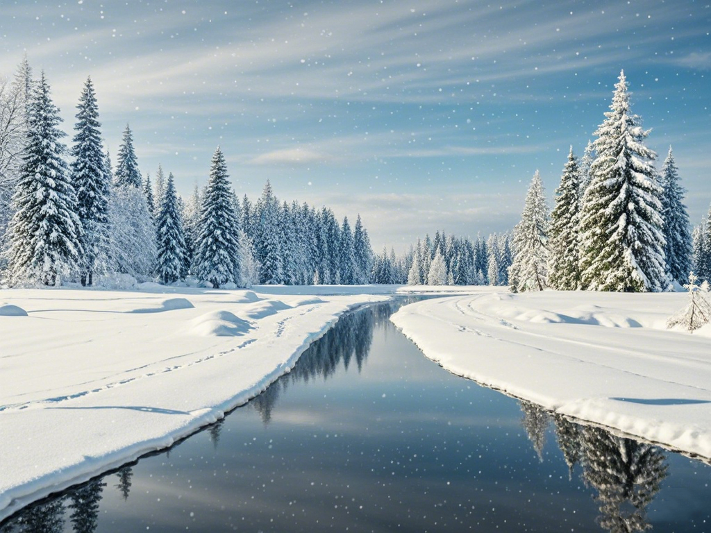 冬天非雪景图--AI--修改