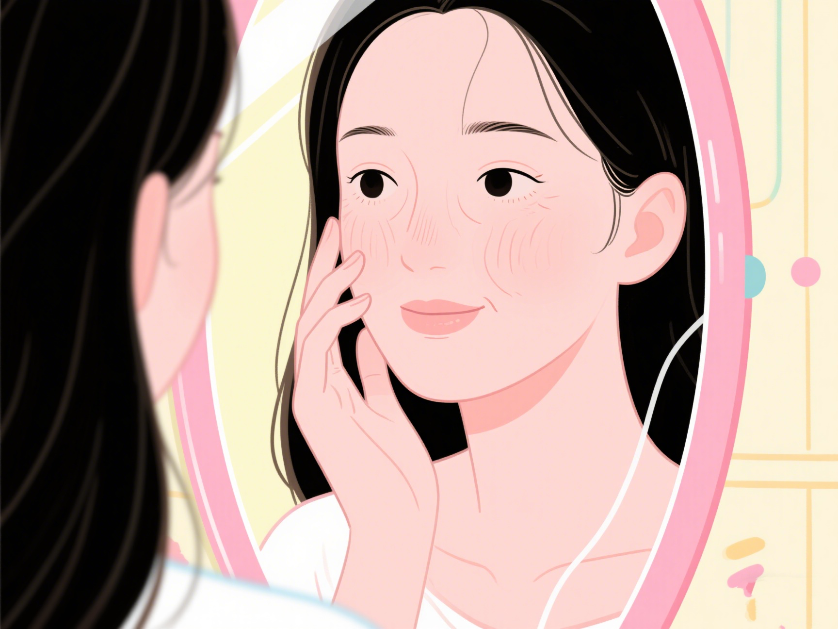 女生脸部特写--AI--修改 女生脸部特写--AI--修改