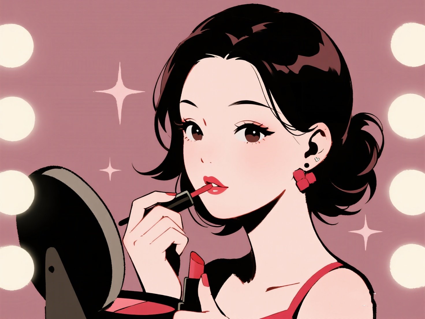 涂口红--AI--修改