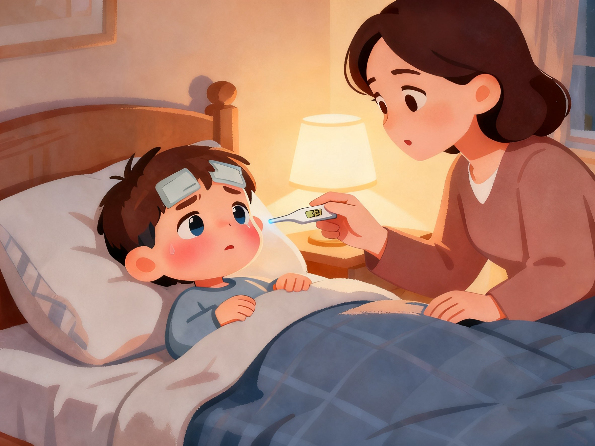 小朋友发烧--AI--修改