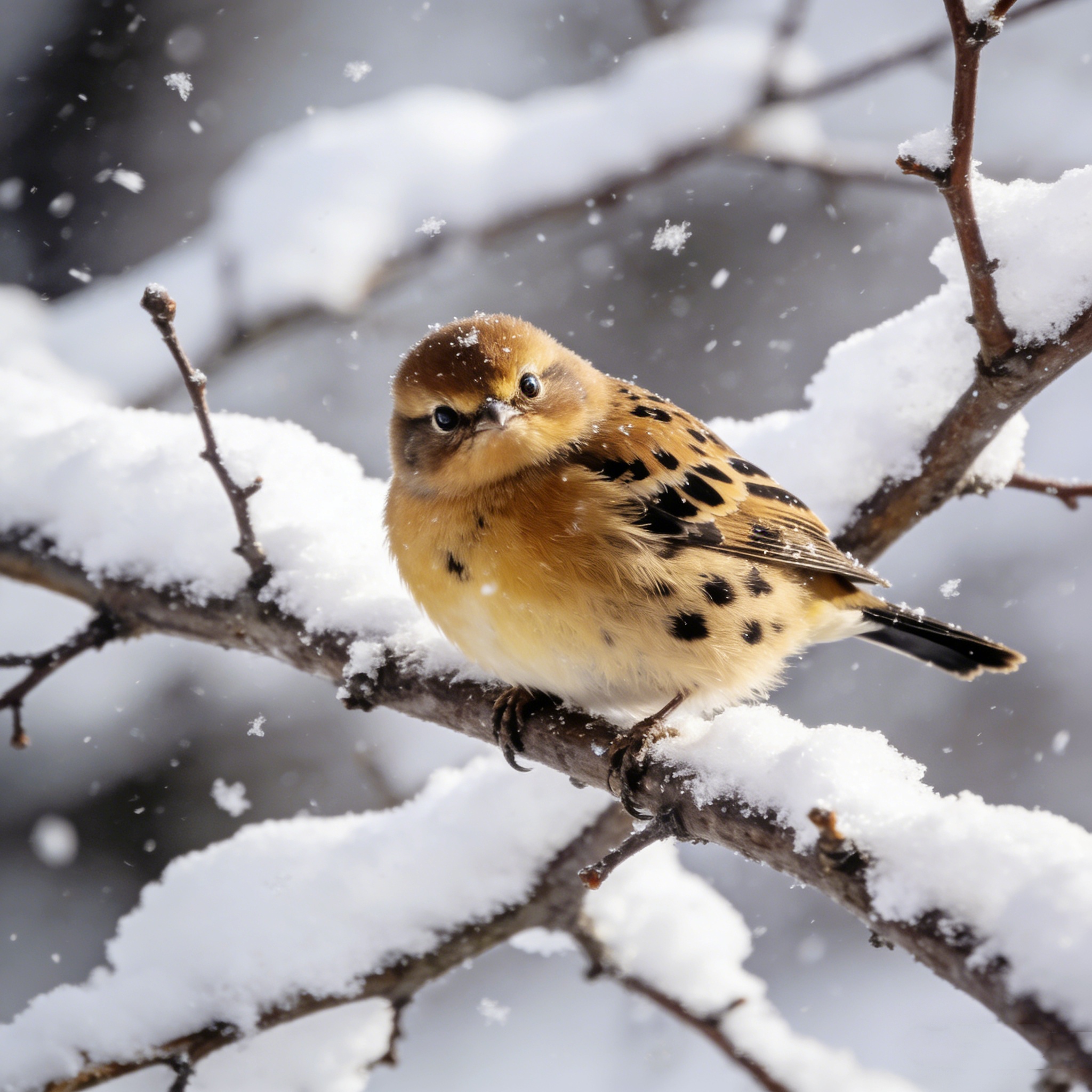 冬日小鸟--AI--修改