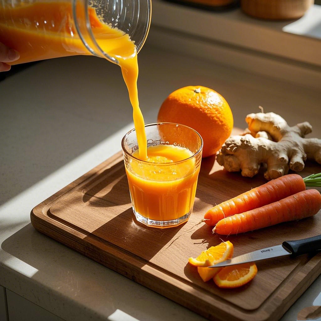 胡萝卜橙子汁--AI--修改