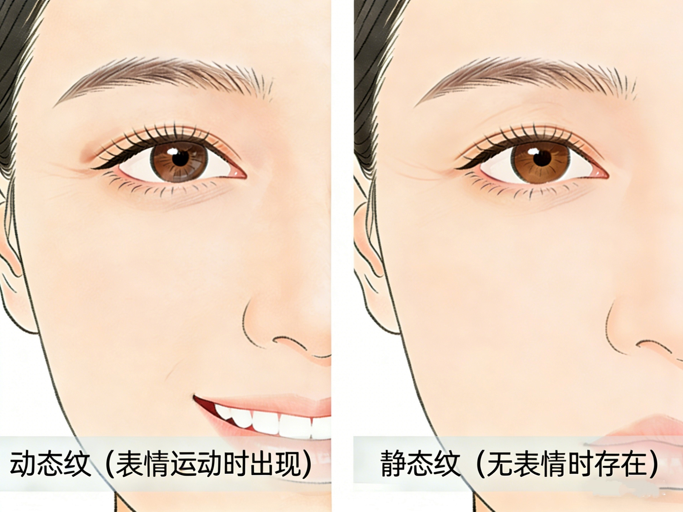 动态纹与静态纹对比--AI--修改